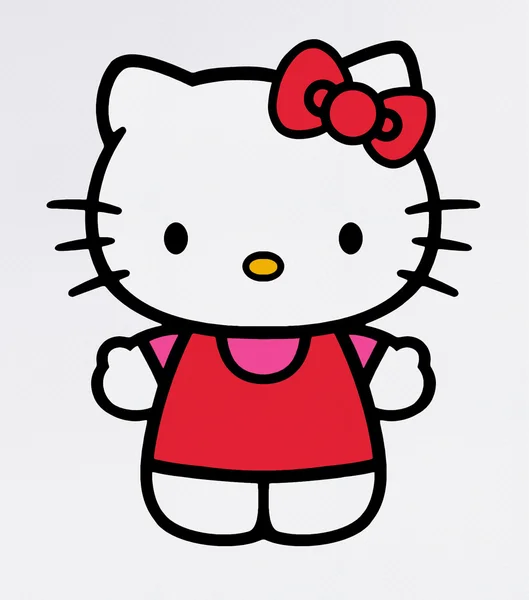 Una foto de la Hello Kitty mu bonica